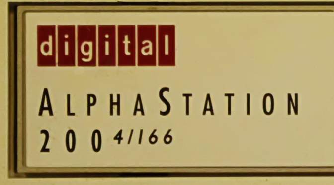 03/ 11/ 1994 | DEC AlphaStation